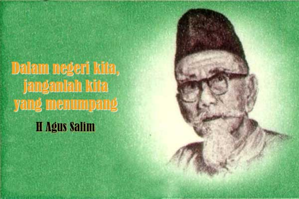 Agus Salim Tokoh Pergerakan Nasional
