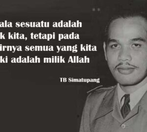 T.B. Simatupang, Konseptor Militer Indonesia