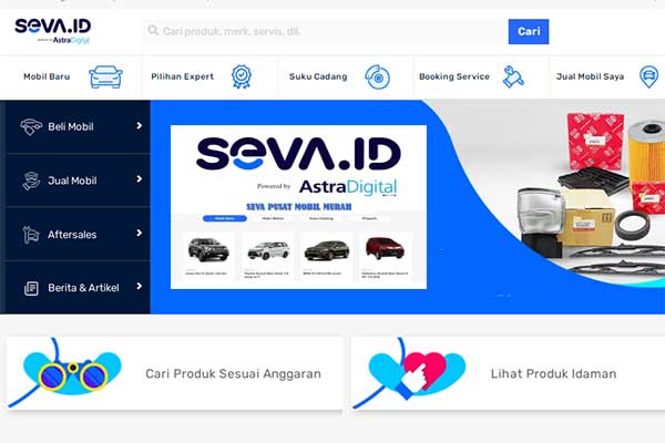 SEVA Tempat Mobil Online