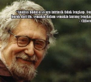 Clifford Geertz, Antropolog