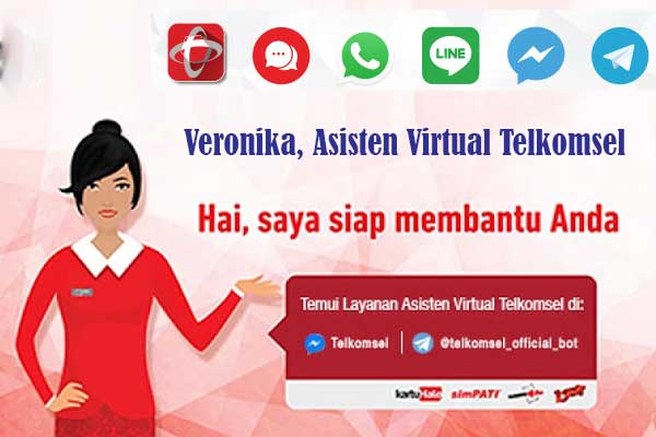 Chatbot Veronika Asisten Virtual Telkomsel