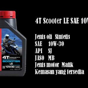 4T Scooter LE SAE 10W-30