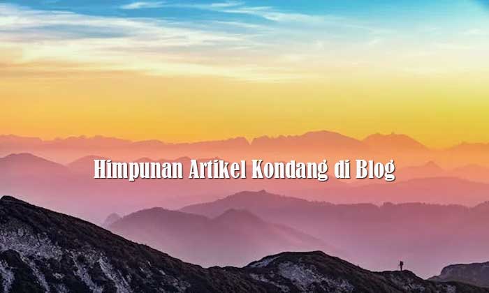 Himpunan Artikel Kondang di Blog