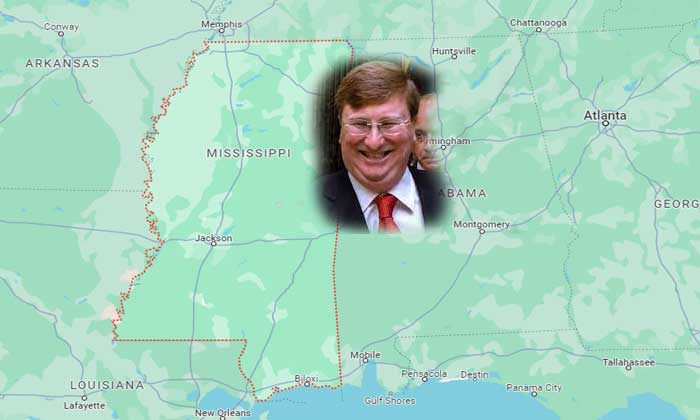 gubernur terbodoh mississippi tate reeves