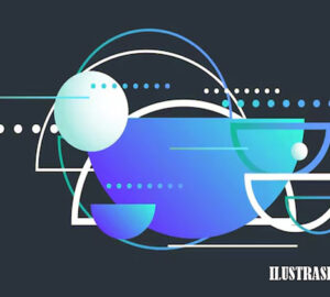 elemen desain futuristik